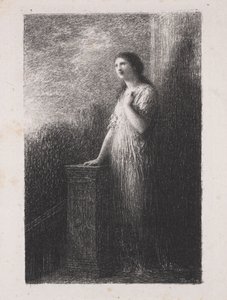 Confiando na noite de Henri Fantin-Latour