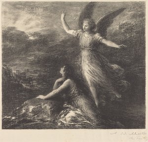 Estreia de «Paraíso e a peri» (2.ª prancha) de Henri Fantin-Latour