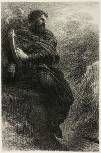 Harold na Itália: Nas Montanhas de Henri Fantin-Latour