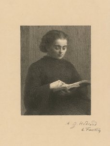 Mulher a ler de Henri Fantin-Latour