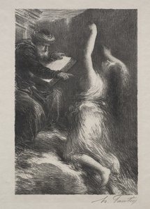 Parsifal, Ato II: Evocação de Kundry de Henri Fantin-Latour