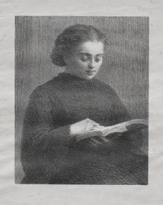 Leitura: Retrato da irmã do artista