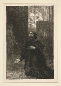 Rienzi: ato V, oração de Rienzi de Henri Fantin-Latour
