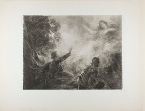 A Fada dos Alpes, primeiro prato de Henri Fantin-Latour