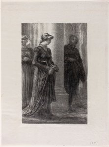 Os Mestres Cantores de Nuremberg, Ato I: Walther e Eva se encontram