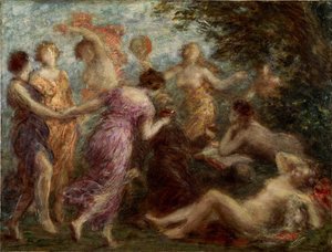 A tentação de Santo António de Henri Fantin-Latour