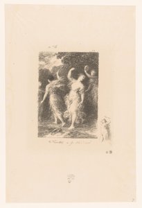 Bacchanten dansen en maken muziek
Bacchus
Gedichten van André Chénier (título da série)
Ilustrações para os Poésies d