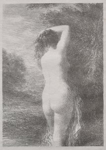 Banhista em pé de Ignace Henri Jean Fantin-Latour