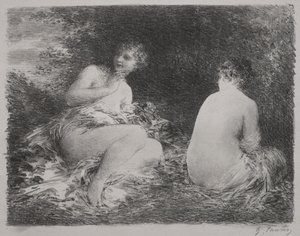 Banhistas de Ignace Henri Jean Fantin-Latour