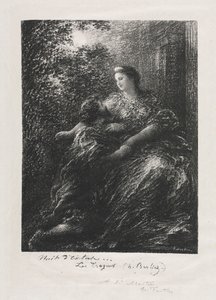 Dueto dos Troianos de Ignace Henri Jean Fantin-Latour