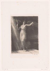 Glória espalha flores no túmulo de Wagner Revelar Vida e Obras de Richard Wagner (título da série) de Ignace Henri Jean Fantin Latour