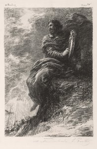 Haroldo nas montanhas de Ignace Henri Jean Fantin-Latour