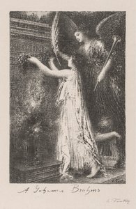 Para Johannes Brahms de Ignace Henri Jean Fantin-Latour