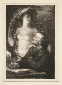 A Musa de Ignace Henri Jean Fantin-Latour