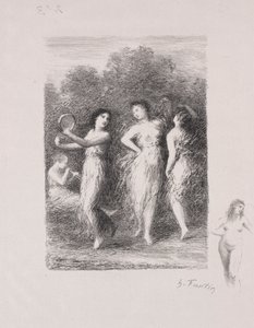 O jovem paciente de Ignace Henri Jean Fantin Latour