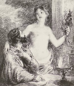 O músico de Ignace Henri Jean Fantin-Latour