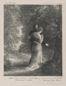 Poemas de Amor (Terceira Placa) de Ignace Henri Jean Fantin Latour