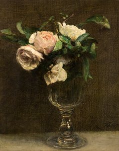 Rosas de Ignace Henri Jean Fantin-Latour