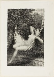 Sara, a banhista de Ignace Henri Jean Fantin-Latour