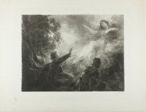 A fada dos Alpes de Ignace Henri Jean Fantin-Latour