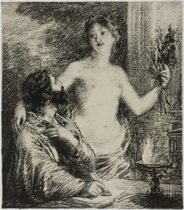 O músico de Ignace Henri Jean Fantin-Latour