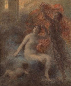 O Palácio da Aurora, 1902. de Ignace Henri Jean Fantin Latour