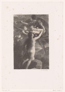 Impressão do título para: Hector Berlioz, sa vie et ses oeuvres Berlioz (título no objeto) Verite Vida e obra de Hector Berlioz (título da série) de Ignace Henri Jean Fantin Latour