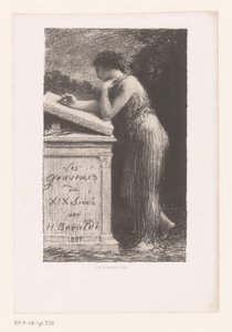 Titelprent voor: Os Gravadores do Século XIX
Litografia de Ignace Henri Jean Fantin Latour