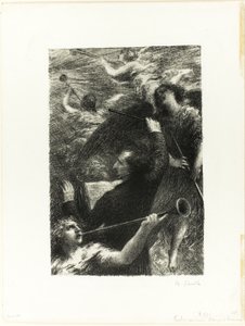 O som estridente da trombeta de Ignace Henri Jean Fantin-Latour