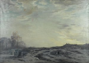 La Banlieue de Paris aux environs des fortifications, ca. 1923 (óleo sobre tela) de Henri Foreau