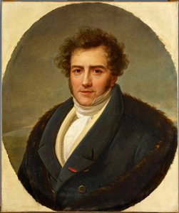Retrato do compositor François-Adrien Boieldieu (1775-1834), de Riesener, Henri-Francoiss (1767-1828). Óleo sobre tela. Filarmônica de Paris