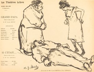 Vovô; Se fosse de Henri Gabriel Ibels