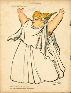 A Placa de Manteiga, número 501, Satirical in Colour de Henri Gabriel Ibels