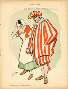 A Placa de Manteiga, número 501, Satirical in Colour de Henri Gabriel Ibels