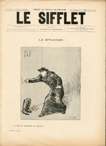 Le Whistle, número 14, Satirique en N & B de Henri Gabriel Ibels