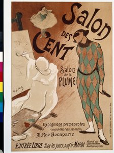 Salon des Cents, 1893 de Henri Gabriel Ibels