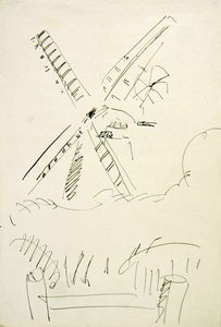 Moinho de vento de Henri Gaudier-Brzeska