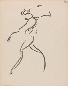 Figura Dançante, em Perfil de Henri Gaudier Brzeska