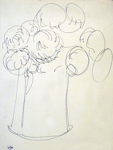 Flores em Jarra de Henri Gaudier-Brzeska