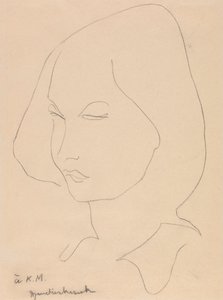 Katherine Mansfield de Henri Gaudier Brzeska