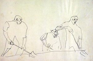 Trabalhadores de Henri Gaudier Brzeska