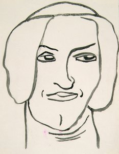 Sophie Sorrindo de Henri Gaudier Brzeska