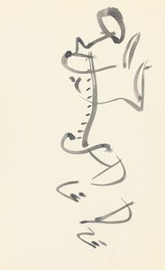 Estudo para "Red Stone Dancer", 1914 de Henri Gaudier Brzeska
