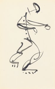 Estudo para "Red Stone Dancer", 1914 de Henri Gaudier Brzeska