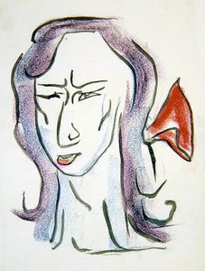 A Condessa de Oxford e Asquith de Henri Gaudier-Brzeska