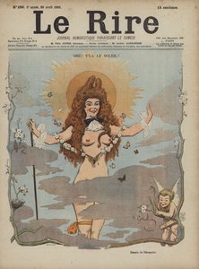 Ilustração para Le Rire (lito a cores) de Henri Gerbault