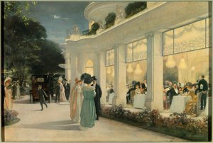 Jantar no Pré Catelan (Pré-Catelan) de Henri Gervex