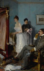 Nana, início da década de 1880. de Henri Gervex