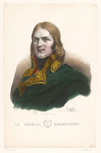 Retrato de Jean-Étienne Championnet
Le Général Championnet (título sobre o objecto)
Generals of the Empire (título da série) de Henri Grevedon
