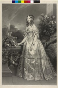 Princesa de Saxe-Coburgo-Gotha Victoria de Henri Grevedon